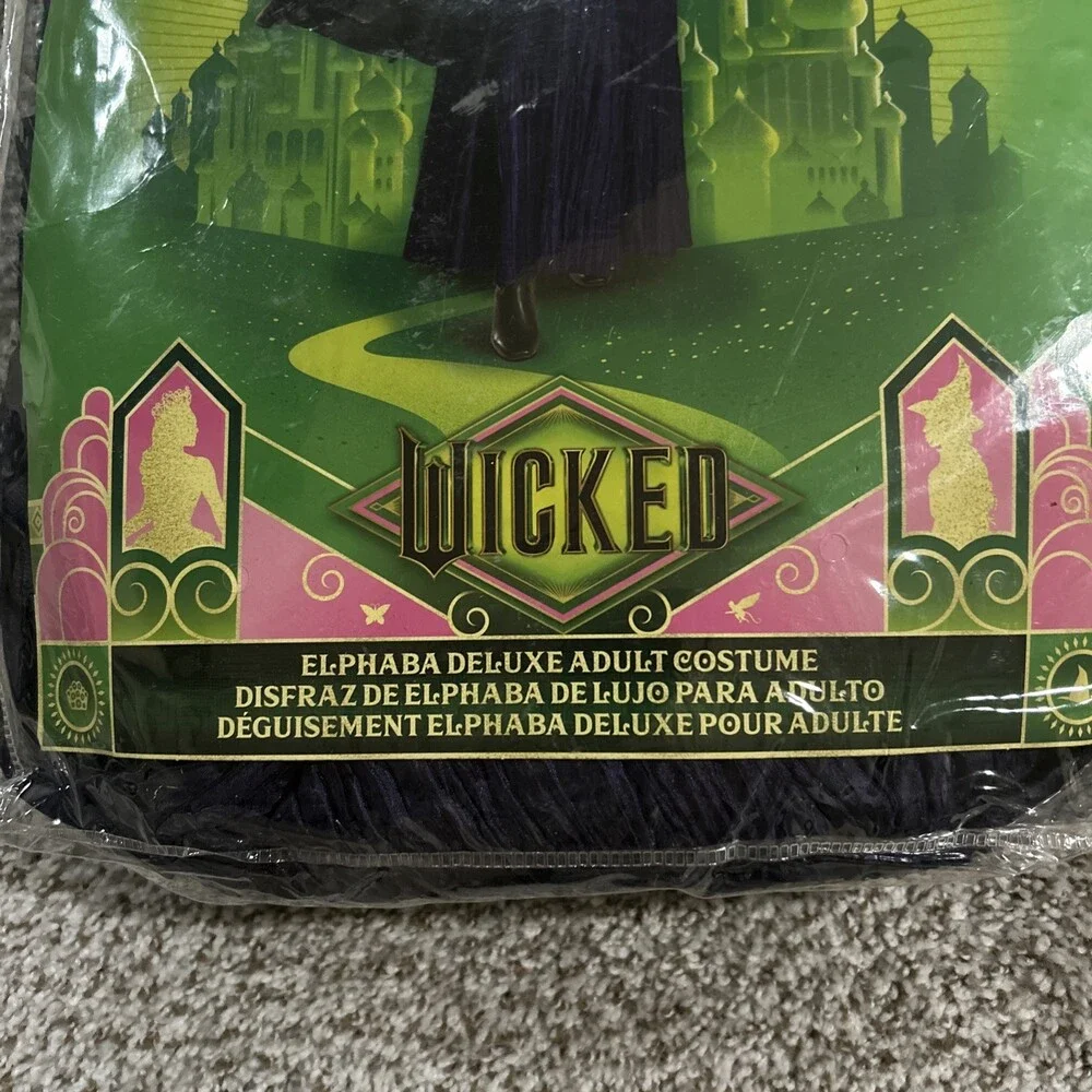 Elphaba Deluxe Wicked Womans Costume NWT Adult M 8-10